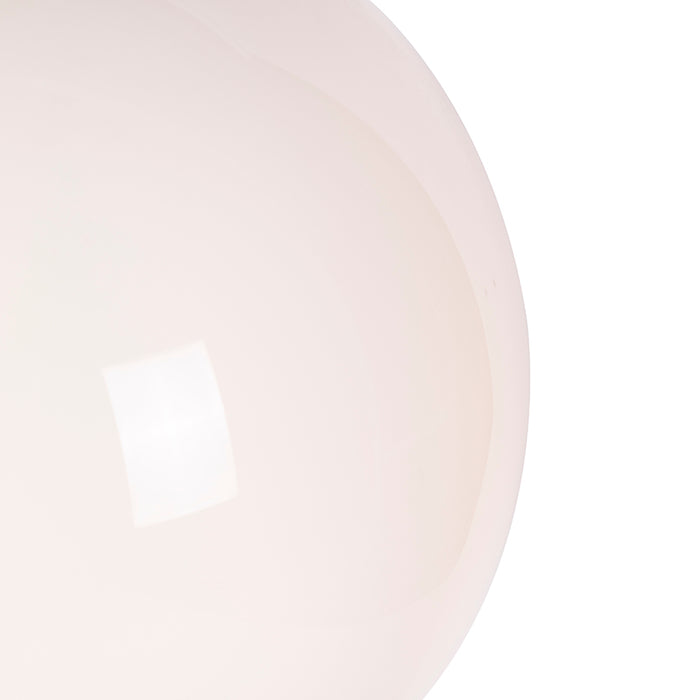 QAZQA Scandinavische hanglamp opaal glas 50 cm - Ball 50