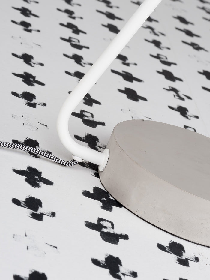 It's About Romi Madrid Tafellamp Ijzer 22 x 57 x ¯ 12 cm - Wit