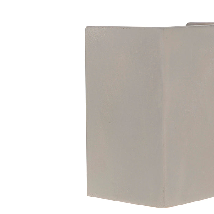 QAZQA Industriële wandlamp beton met lichteffect - Meave