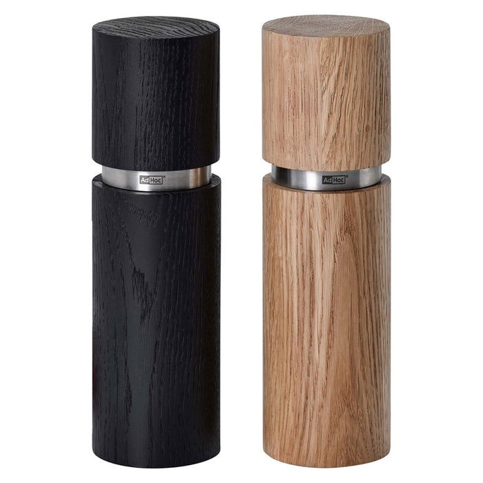 Ad Hoc Texture Antique Peper- Of Zoutmolen 20 cm - Set Van 2