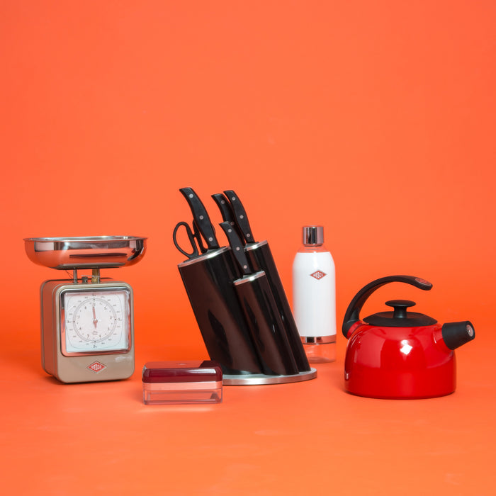 Wesco Keukenweegschaal met Klok