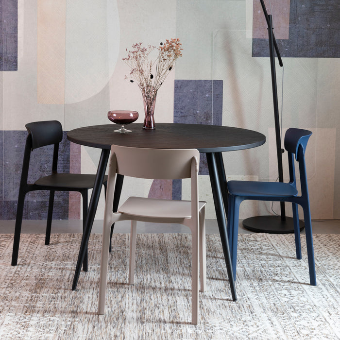 by fonQ  Nout Eettafel - Ø 110 cm - Zwart