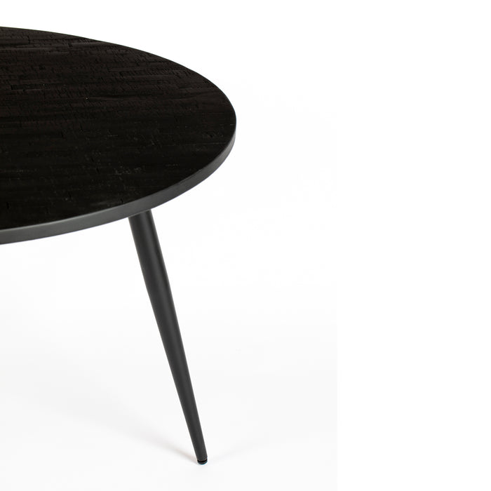 by fonQ  Nout Eettafel - Ø 110 cm - Zwart