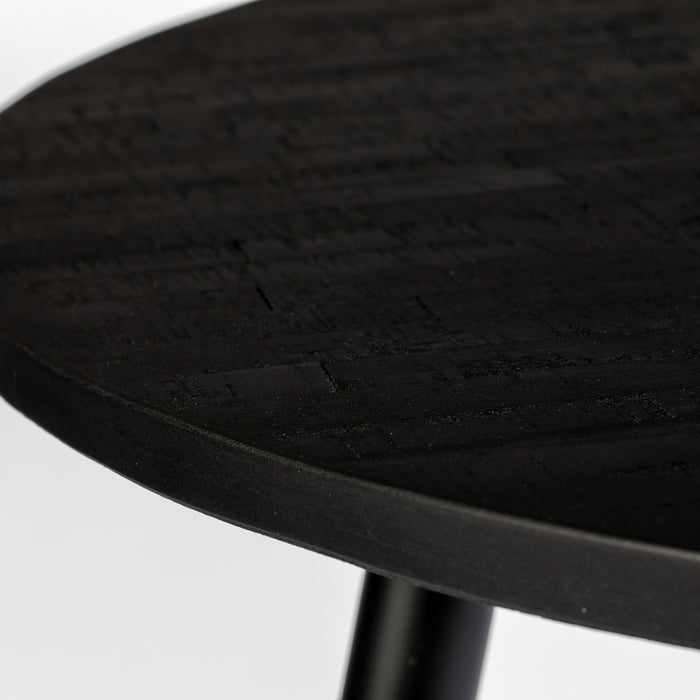 by fonQ  Nout Eettafel - Ø 110 cm - Zwart