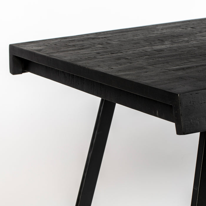 by fonQ  Tygo Eettafel - 160 x 78 cm - Zwart