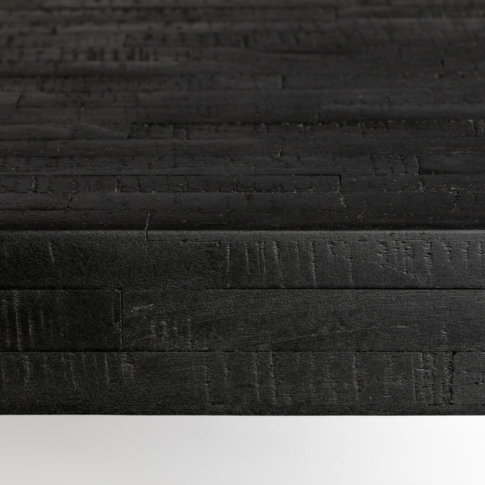 by fonQ  Tygo Eettafel - 160 x 78 cm - Zwart