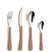 Amefa Zephyr Wood Bestekset 16-delig