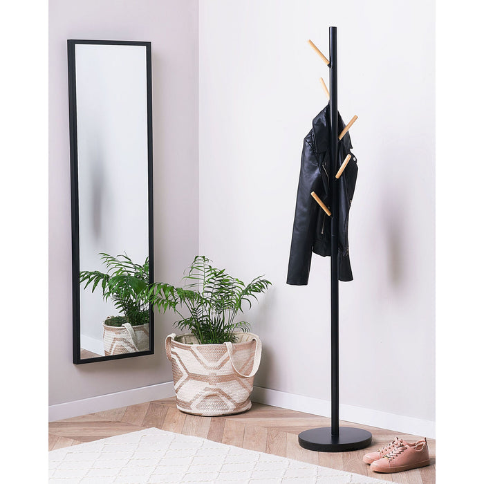 Beliani ALBIN Kapstok Zwart Metaal