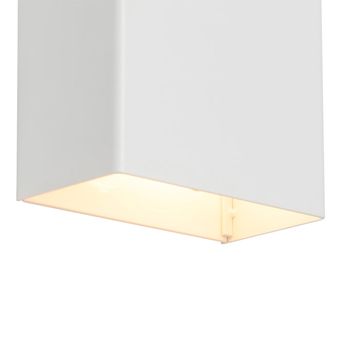 QAZQA Moderne wandlamp wit 2-lichts - Otan S