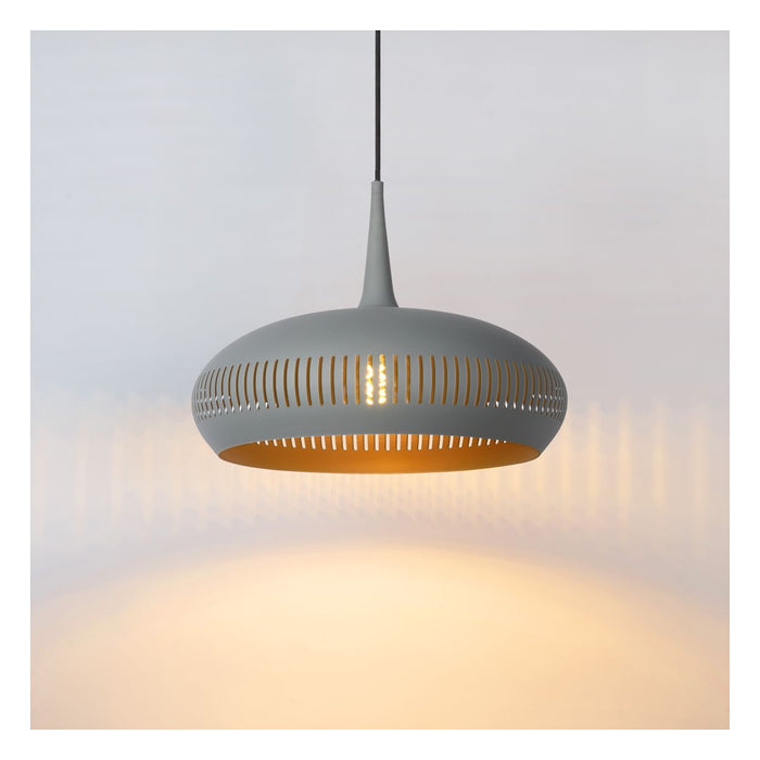Lucide RAYCO Hanglamp 1xE27 - Grijs