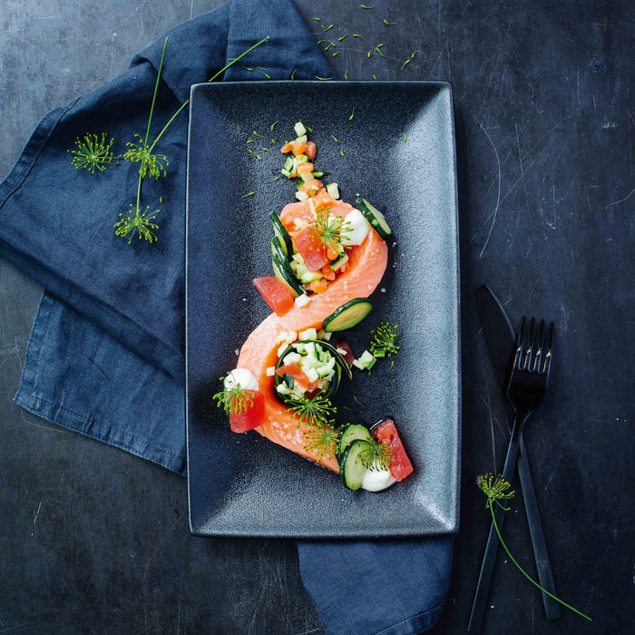 Maxwell & Williams Caviar Black Rechthoekig Bord