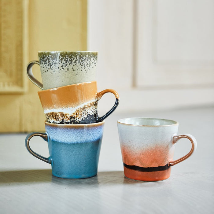 HKliving 70's Cappucinokop 0,3 L