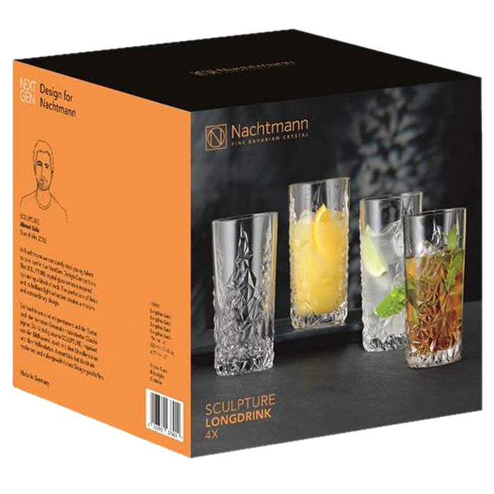 Nachtmann Sculpture Longdrinkglas 0,42 L - 4 st.