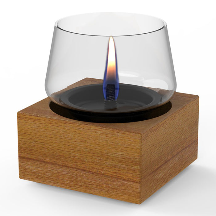 TenderFlame Poppy 14 Kandelaar - Oak Natural