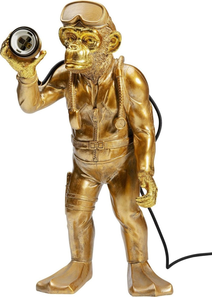 Kare Design Tafellamp Diver Monkey