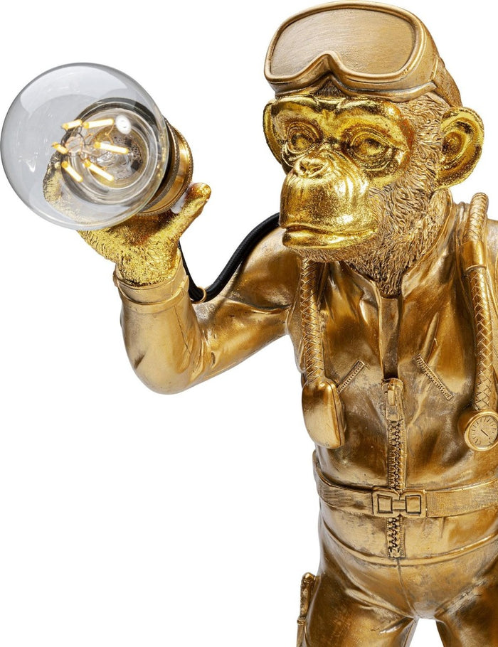 Kare Design Tafellamp Diver Monkey