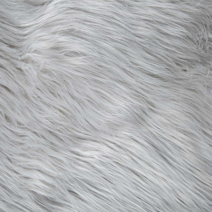 Beliani - DELICE - Plaid - Lichtgrijs - 200 x 220 cm - Acryl