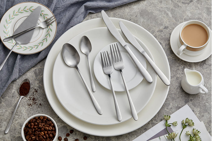 Buccan - Bestekset - London - 90 delig - Zilver