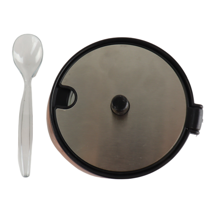 Orange85 Suikerpotje Brons 250 ML met Lepel en Deksel Glas