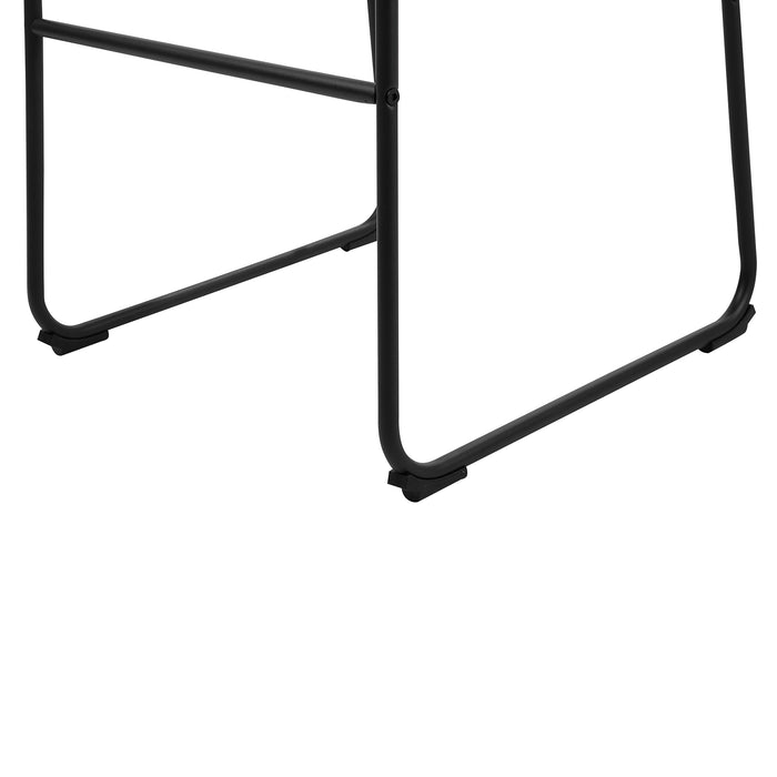 Beliani - FRANKS - Barkruk - Beige - Polyester