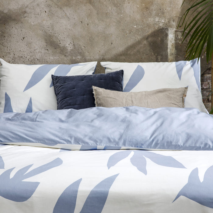 Walra Simple Leaves Dekbedovertrek 140 x 220/240 cm