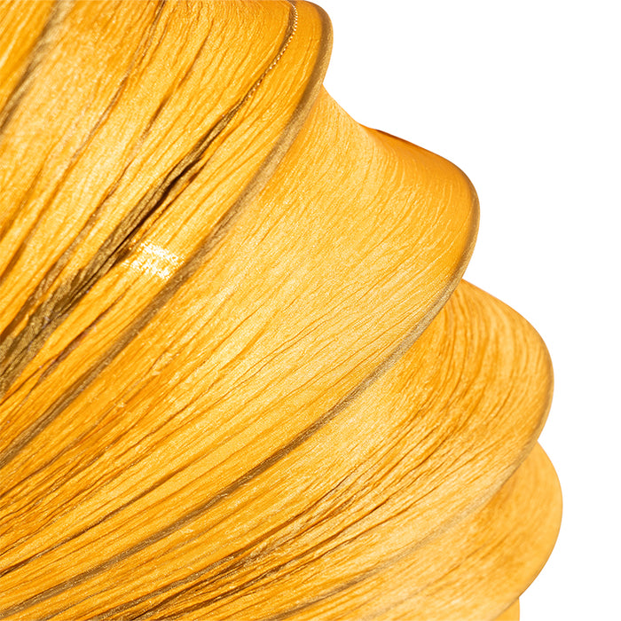 QAZQA Japandi plafondlamp goud 60cm 5-lichts - Plu