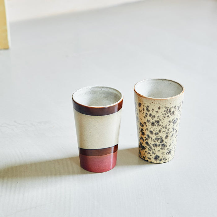 HKliving 70's Theemok 0,47 L - Set van 2 - Nova