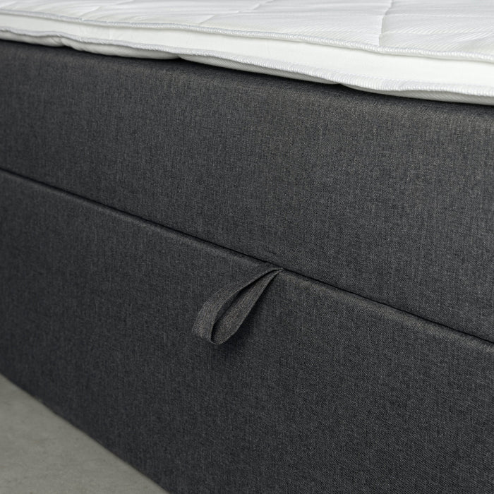 MOOS Lina Boxspring 90 x 200 cm - Antraciet