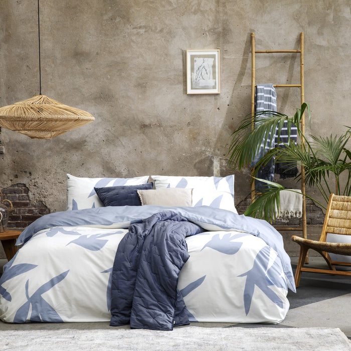 Walra Simple Leaves Dekbedovertrek 240 x 220/240 cm