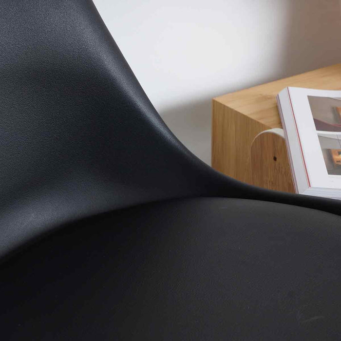 Essence Metal eetkamerstoel zwart - chroom onderstel