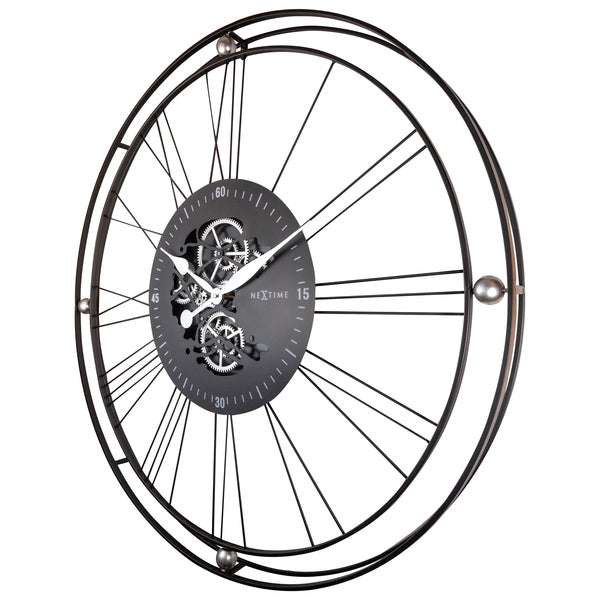 Nextime Roman Gear 90,5 cm wandklok