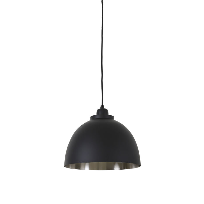 Light & Living Hanglamp Kylie - Zwart|Nikkel - Ø30cm