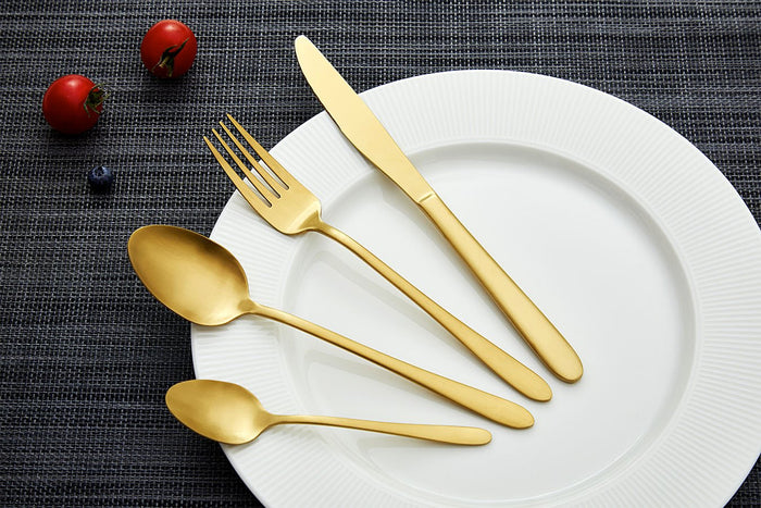 Buccan - Bestekset - London - 24 delig - Goud