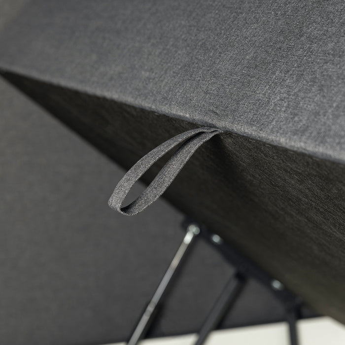 MOOS Lina Boxspring 160 x 200 cm - Antraciet