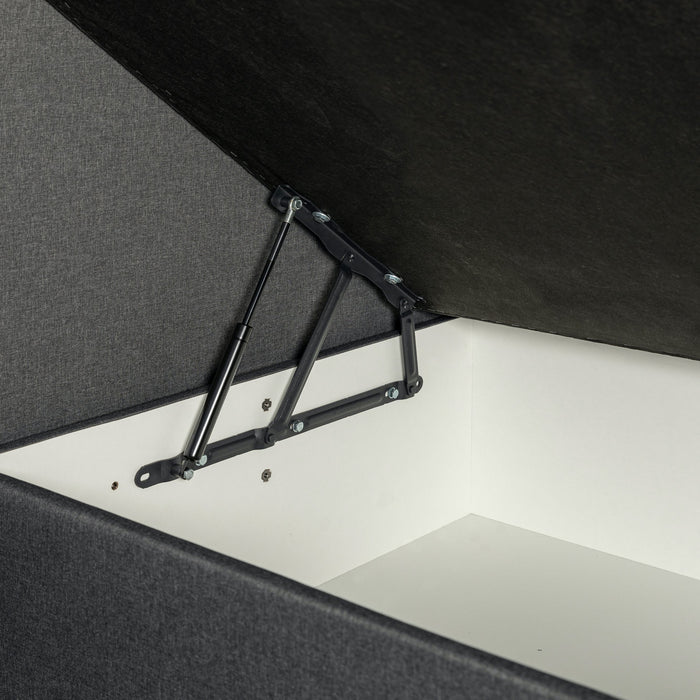 MOOS Lina Boxspring 160 x 200 cm - Antraciet