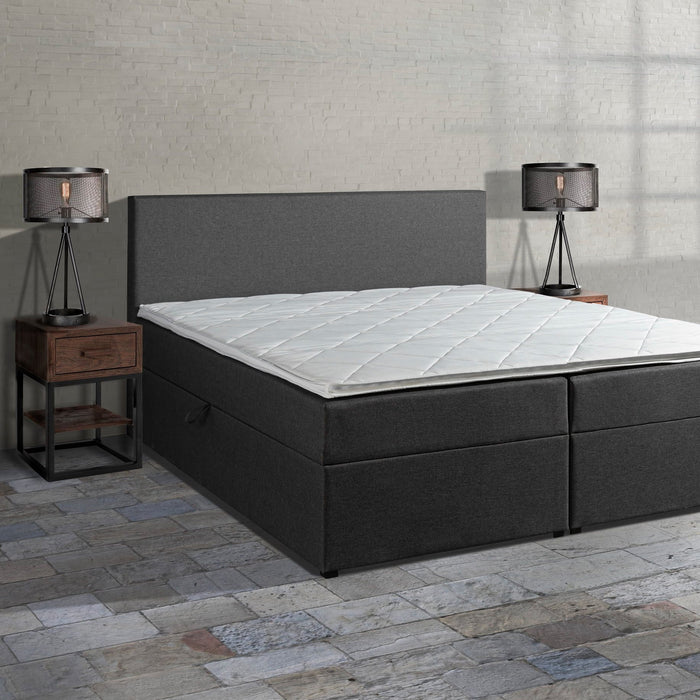 MOOS Lina Boxspring 160 x 200 cm - Antraciet