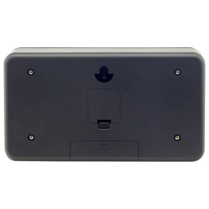 NeXtime - NeXtime - Flip Klok  - Tafelklok| Wandklok - Zwart -18x10x7