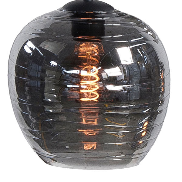Highlight Hanglamp modern - Glas - Rook kleur