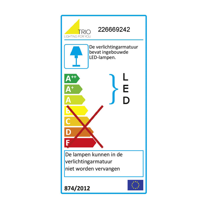 TRIO Cuando Wandlamp met sensor
