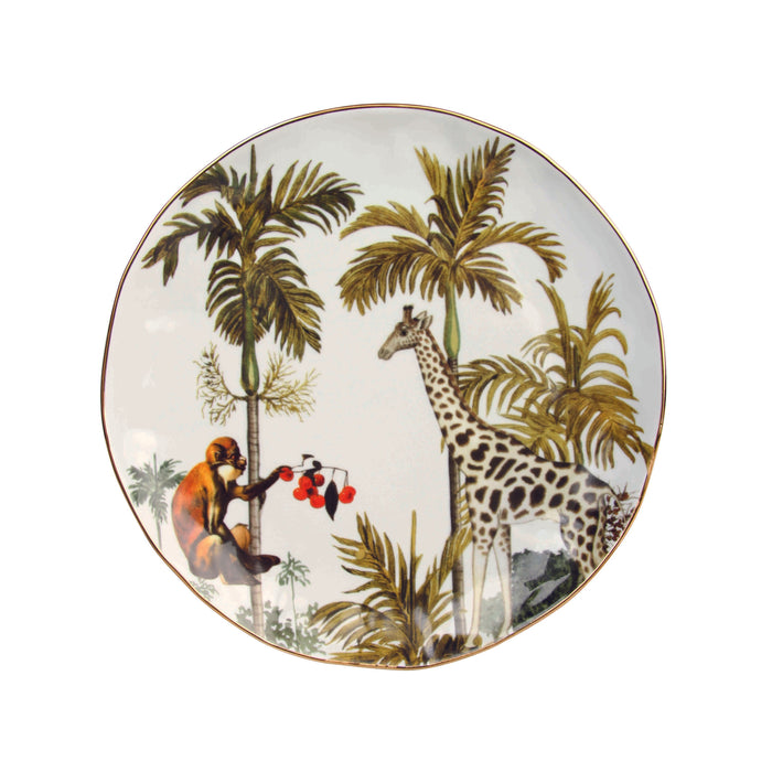 &k amsterdam Jungle Ontbijtbord Ø 20,5 cm - 4 st.