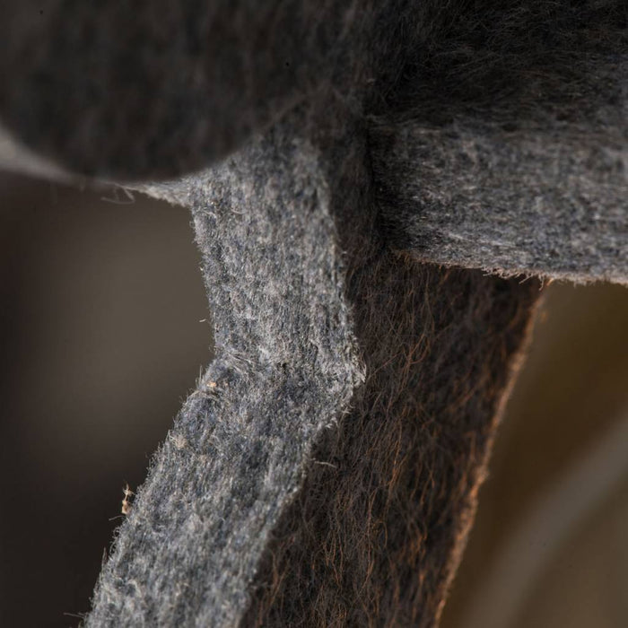 Het Lichtlab Hanglamp no.19 xl industrielamp PET donker grijs vilt