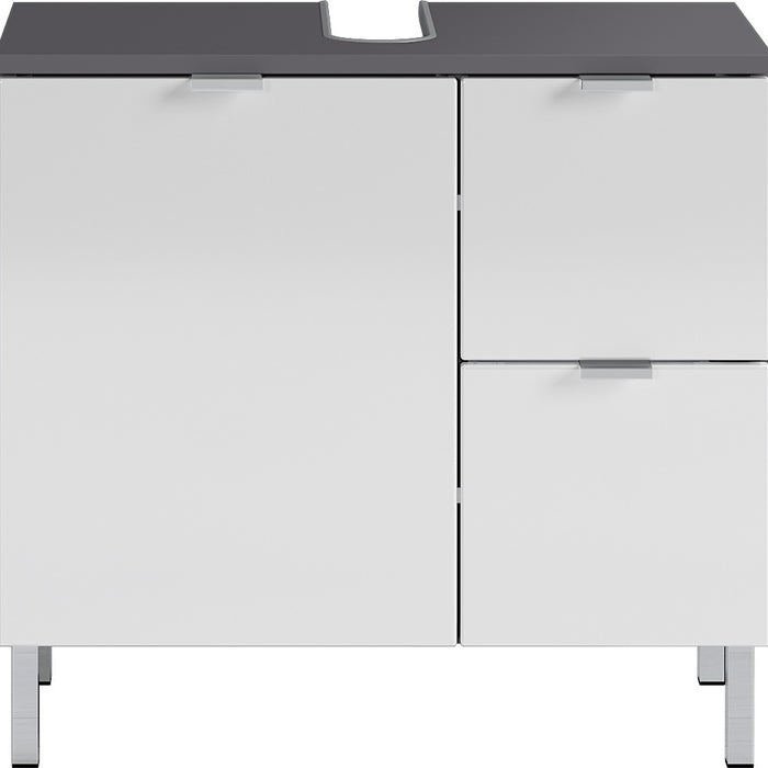 Germania Mauresa Wastafelonderkast Small Wit | Grijs