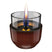 TenderFlame Violet 8 Kandelaar - Glace Amber