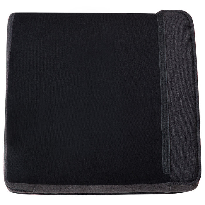 Beliani - CHESTERFIELD - Driezitsbank - Grafietgrijs - Polyester