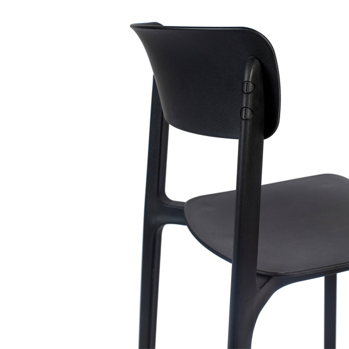 by fonQ basic Soren Eetkamerstoel - Zwart