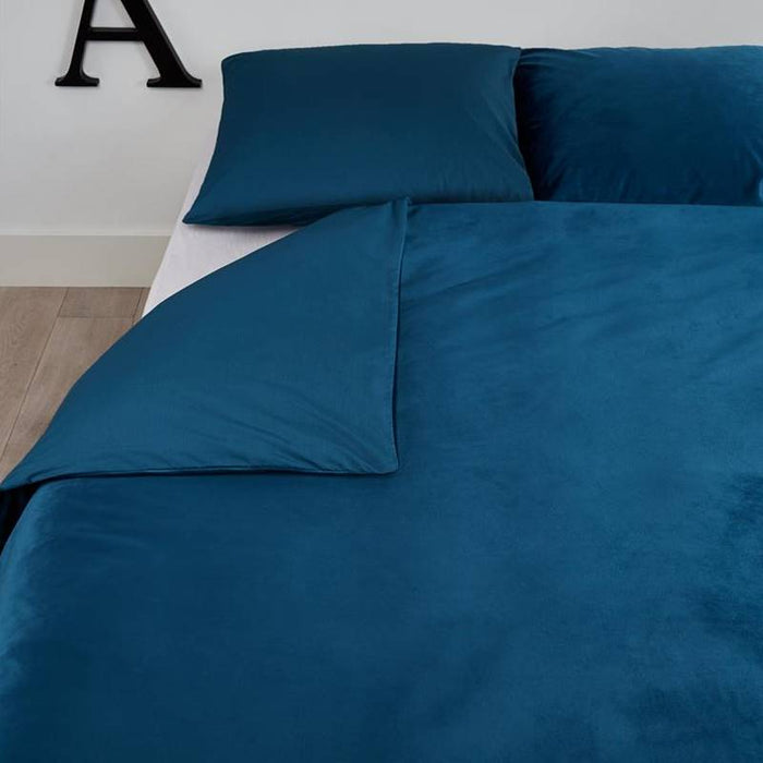 At Home by Beddinghouse Tender Dekbedovertrek 200 x 200/220 cm - Blauw