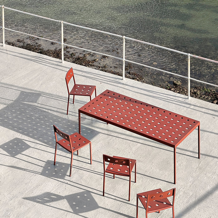 HAY Balcony Stoel - Iron red