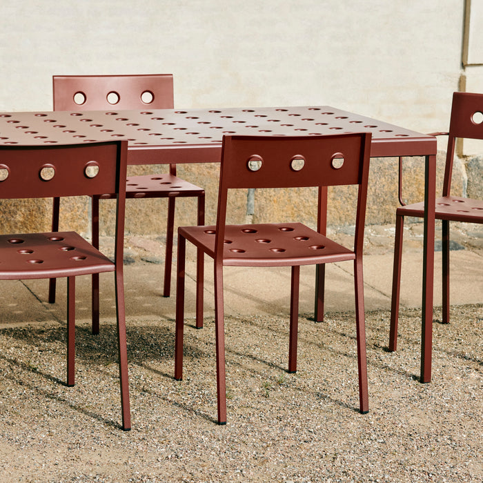 HAY Balcony Stoel - Iron red