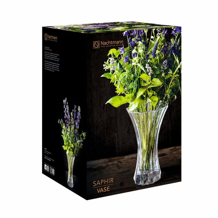 Nachtmann Saphir Vaas Ø 20 cm