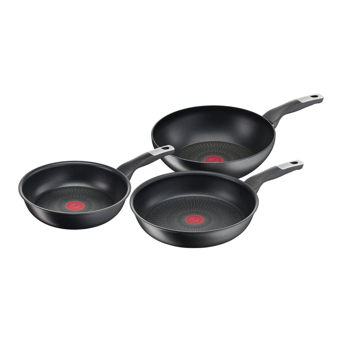 Tefal Unlimited Koekenpan Ø 22+28 + Wokpan Ø 28 cm